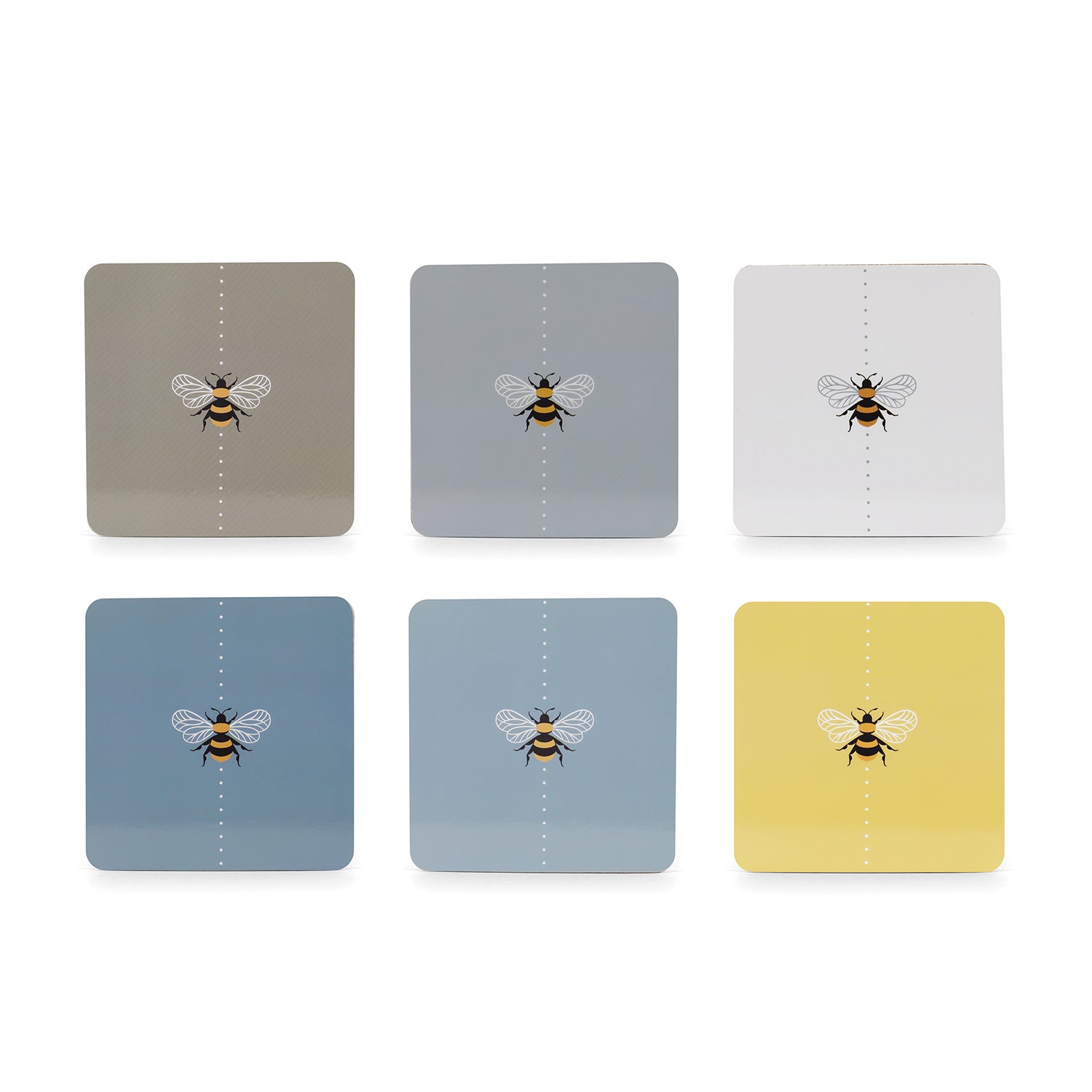 Tipperary Crystal Bumble Bee 6 Piece Coasters Set 1 Shaws Department Stores