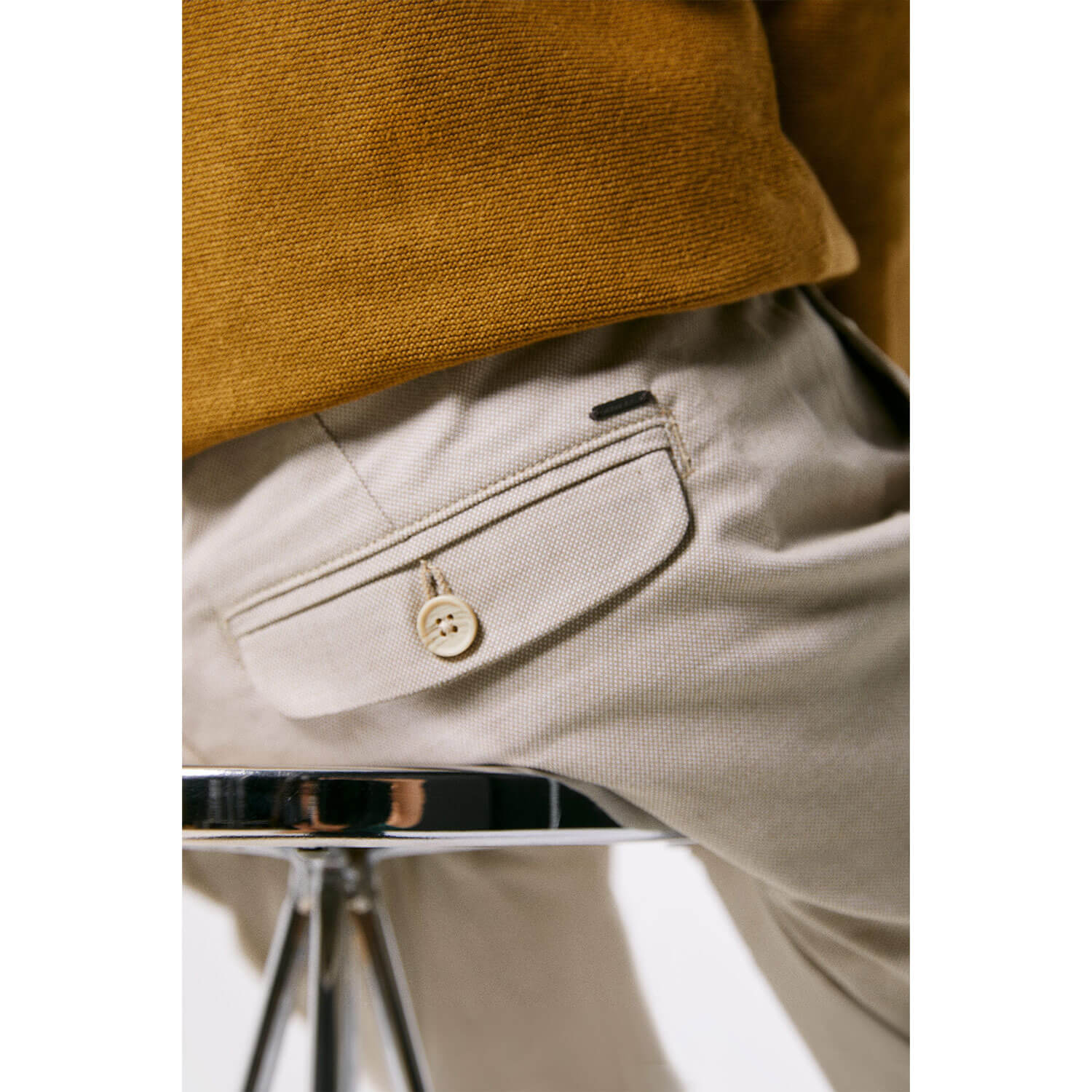 Springfield Patterned Chino - Beige 4 Shaws Department Stores