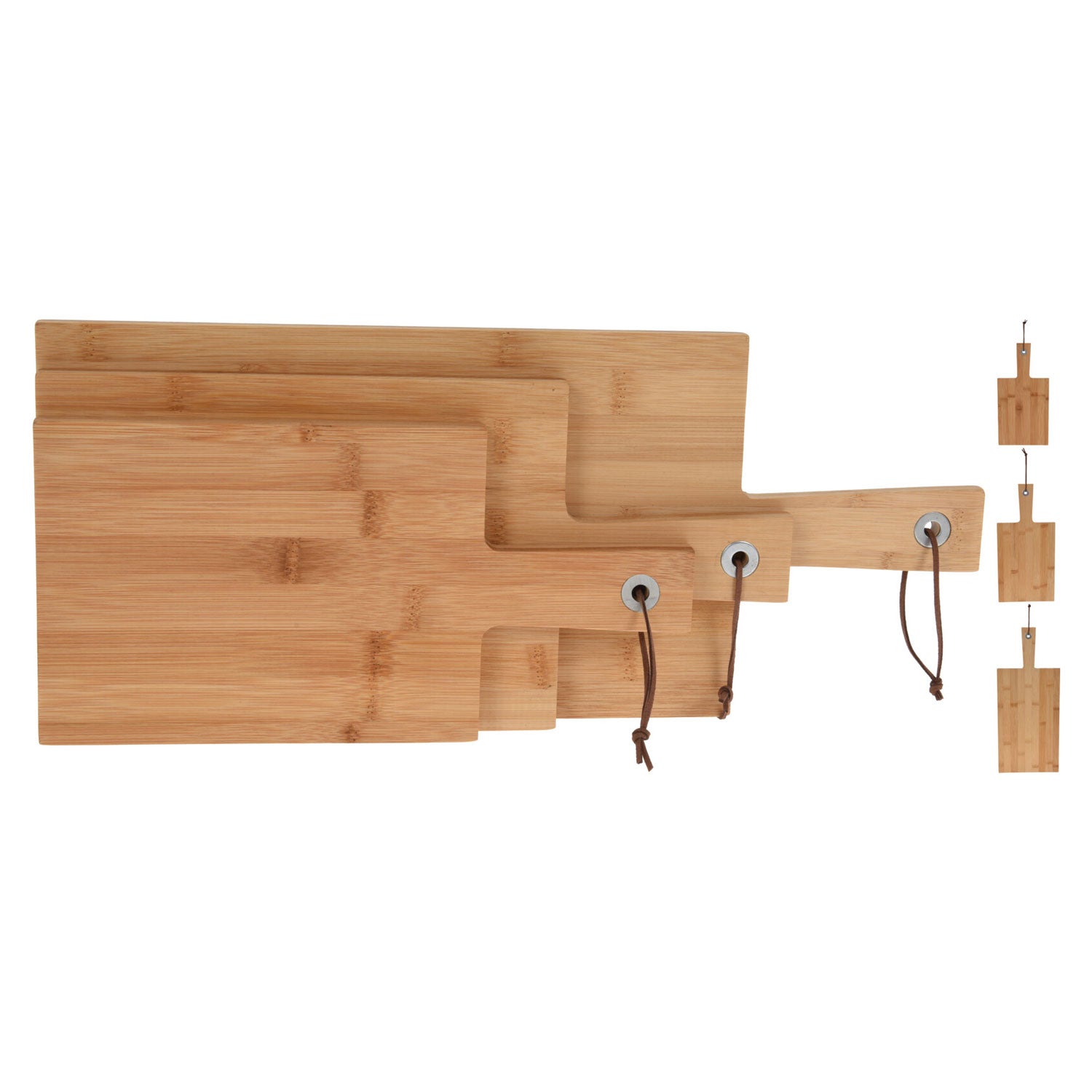 The Home Kitchen Chopping Board Bamboo 3 Piece Set 1 Shaws Department Stores