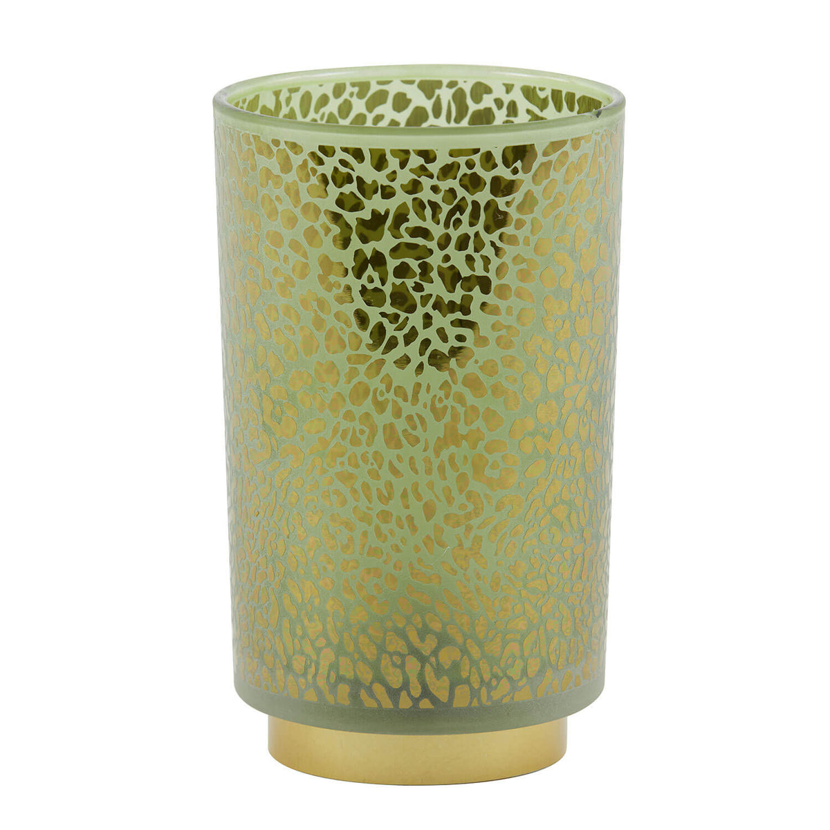 LED Table Lamp - Green/Gold