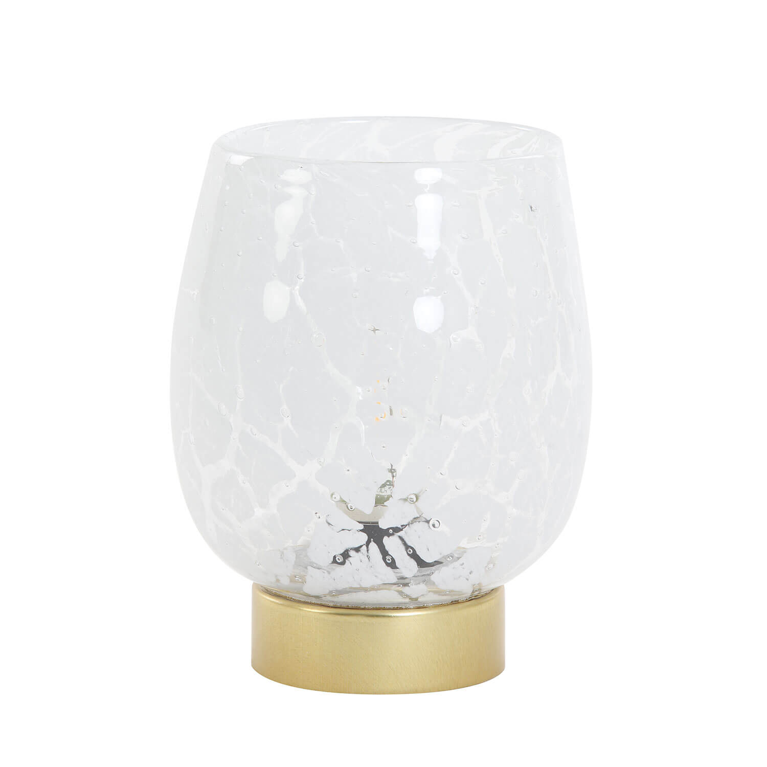Light And Living LED Table Lamp - White/Bronze 1 Shaws Department Stores