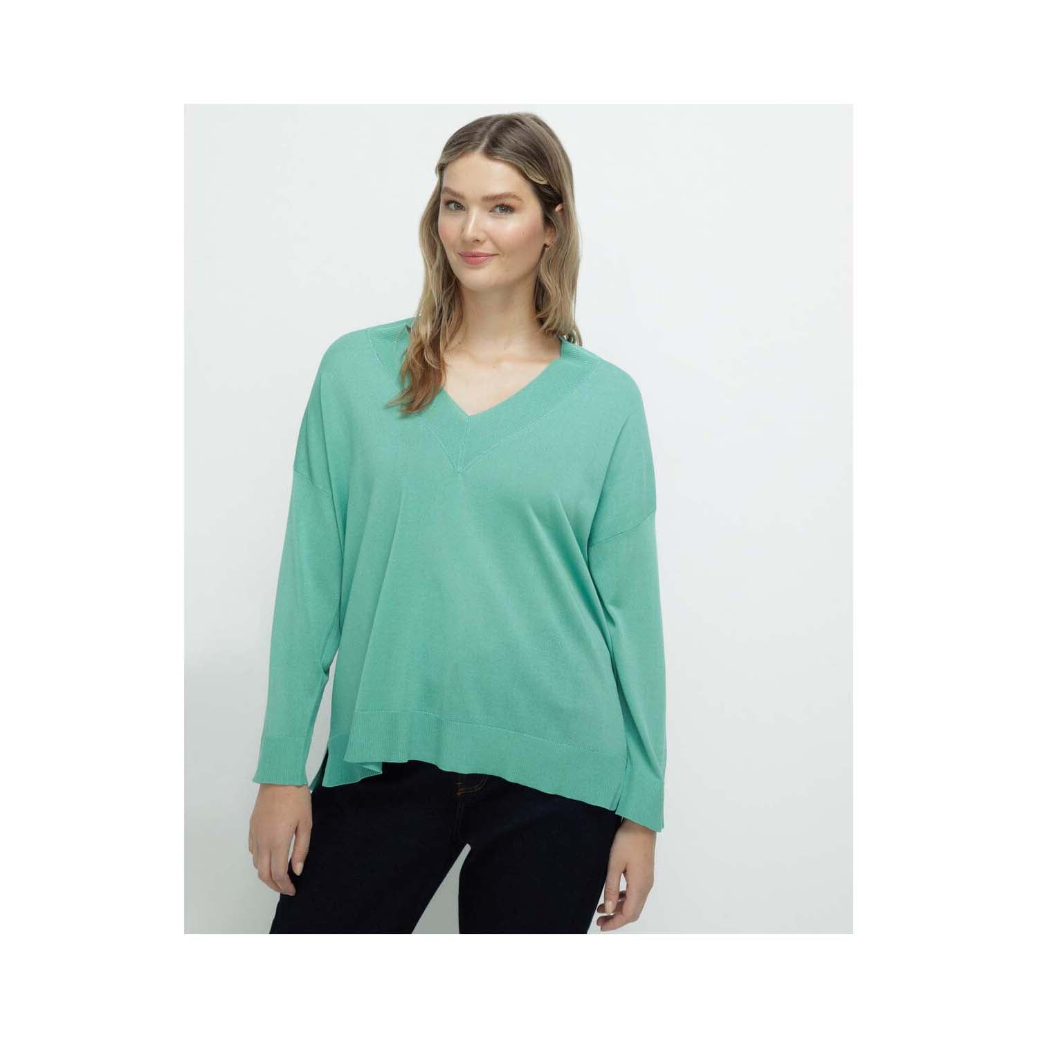 Couchel Long Sleeve V-Neck Sweater 3 Shaws Department Stores