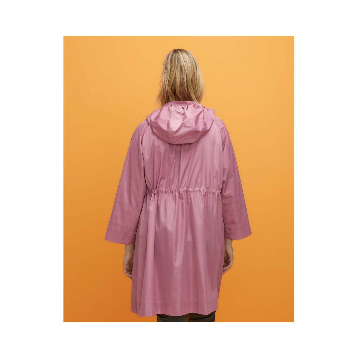 Couchel Long Raincoat - Pink 2 Shaws Department Stores