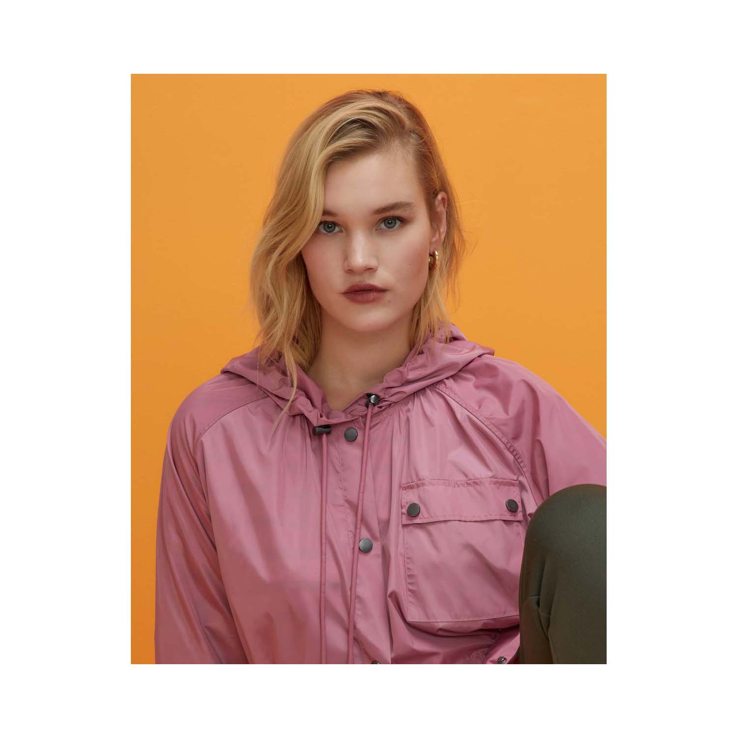 Couchel Long Raincoat - Pink 3 Shaws Department Stores