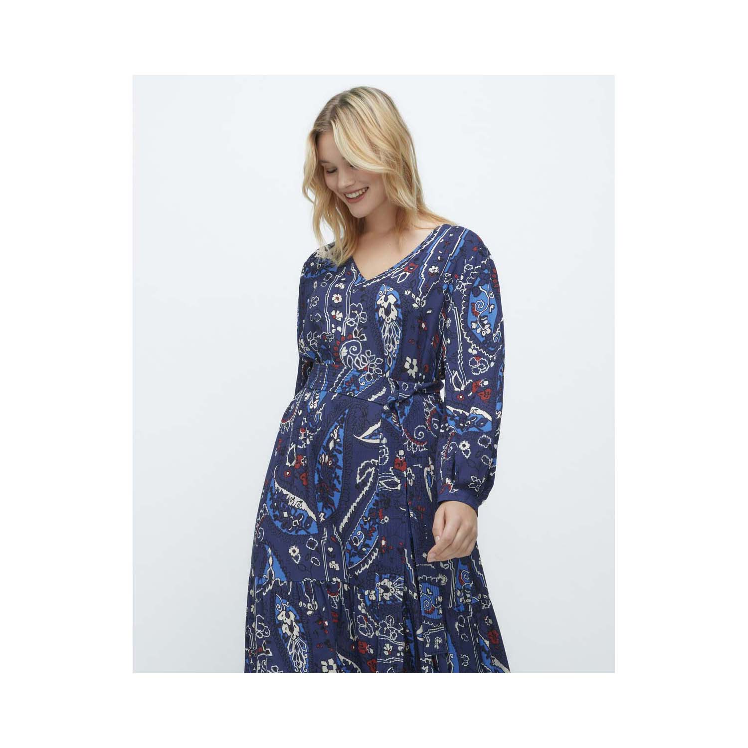Couchel Long-Sleeved Floral Dress - Multi 3 Shaws Department Stores