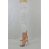 Cropped Bengaline Trouser - White