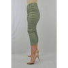 Cropped Bengaline Trouser - Green