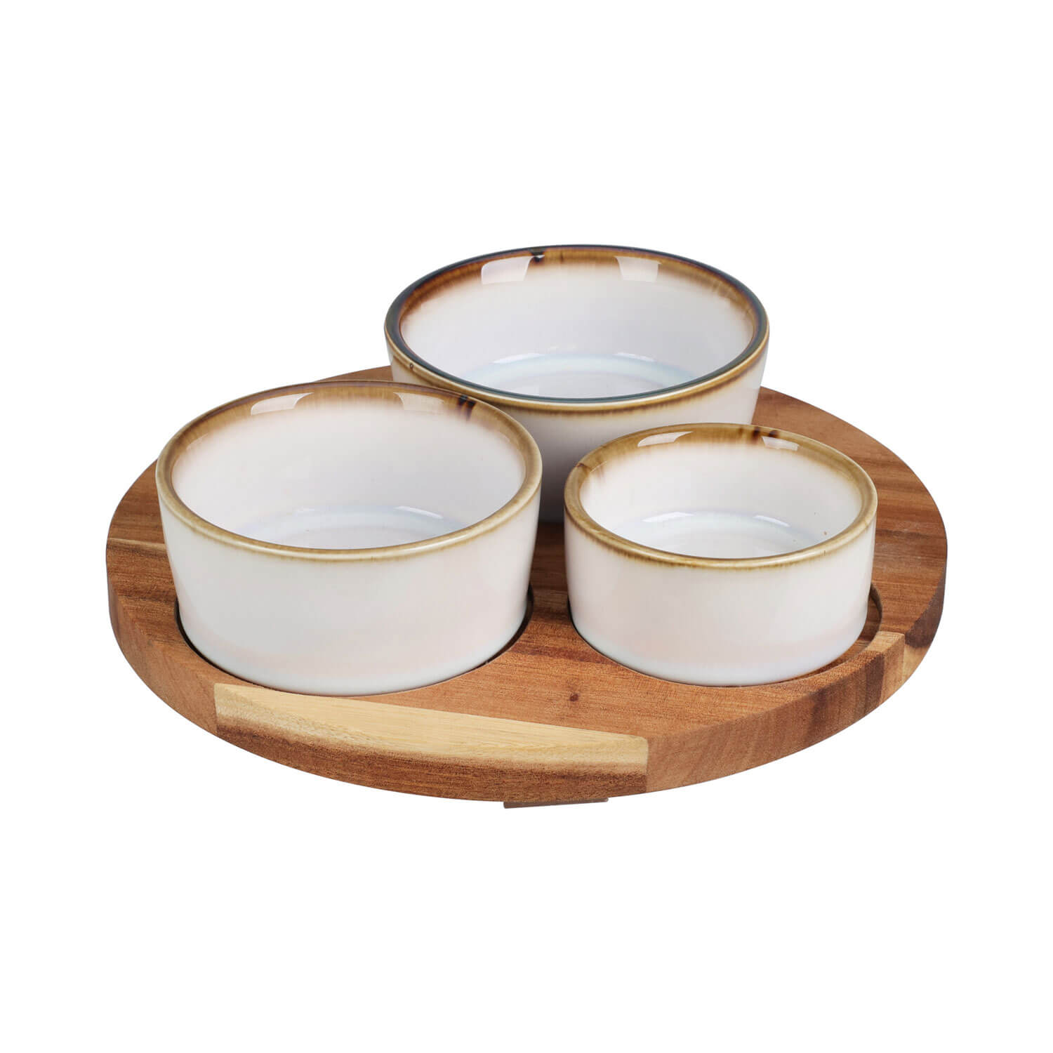 The Home Set of 3 Bowls on Serving Dish 1 Shaws Department Stores