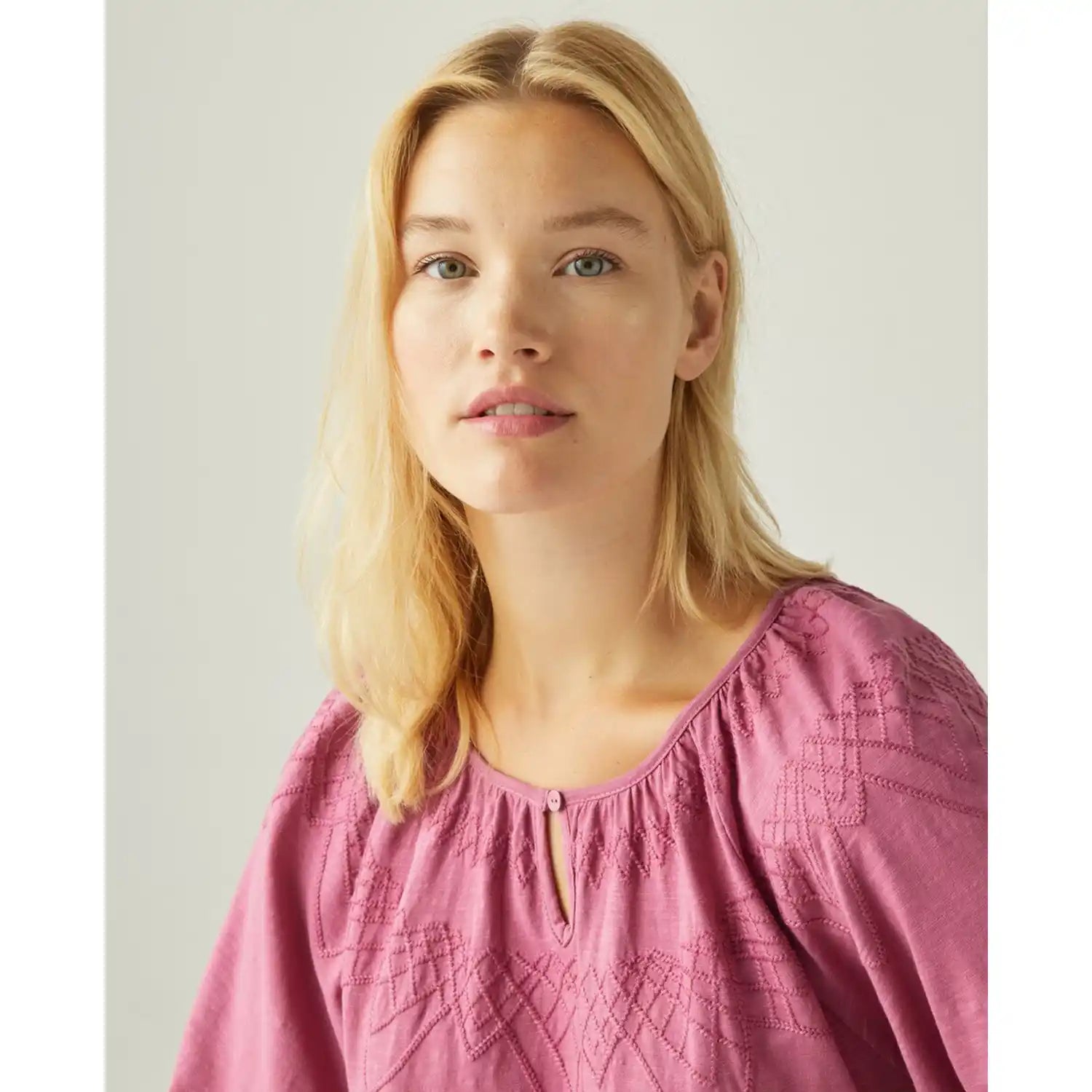 Couchel T-Shirt With Collar - Pink 2 Shaws Department Stores