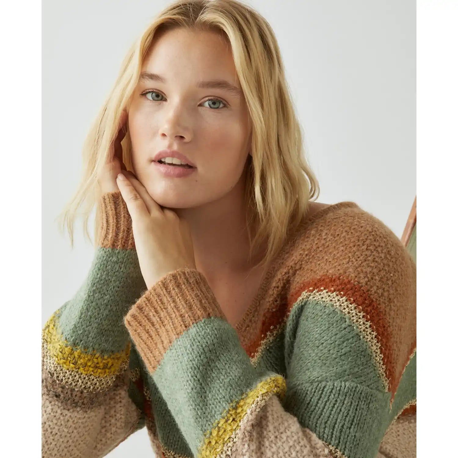 Couchel Multicolored Sweater - Multi 2 Shaws Department Stores