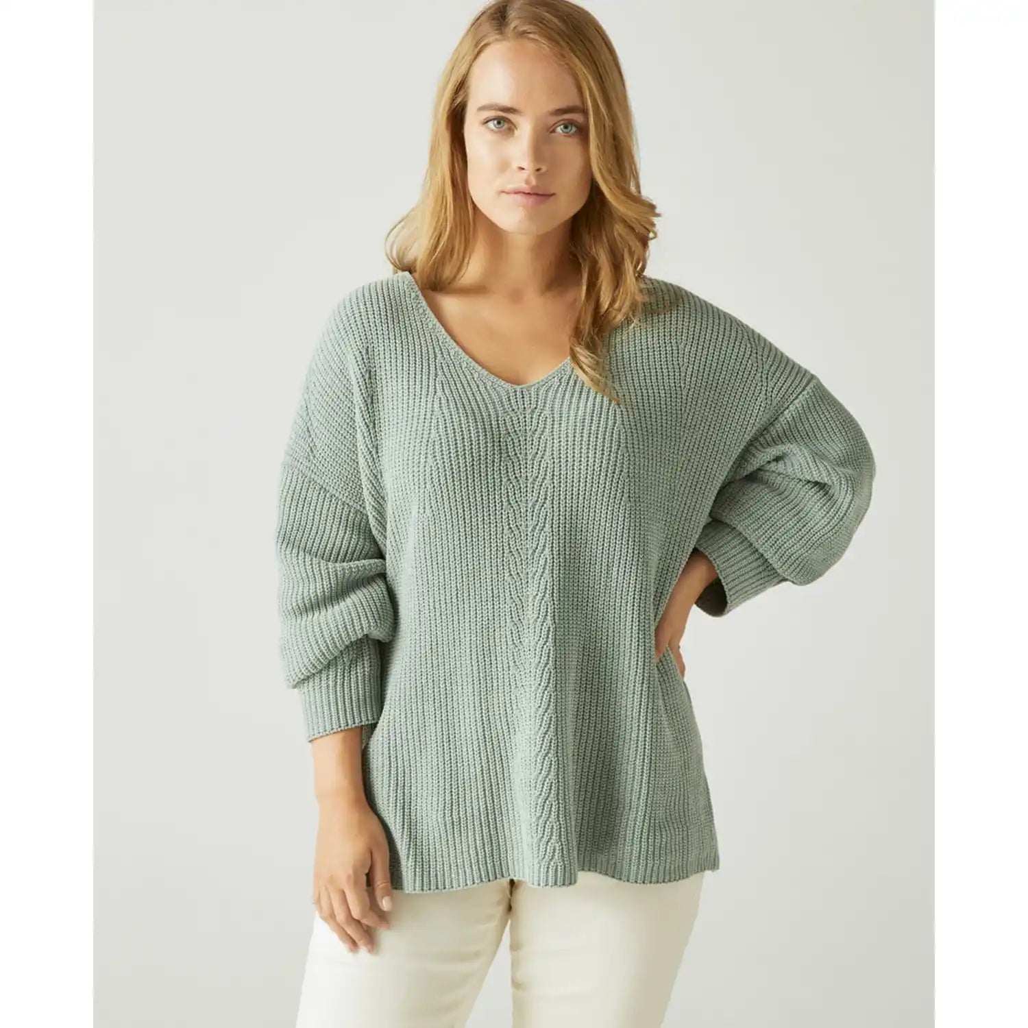 Chenille Sweater - Green
