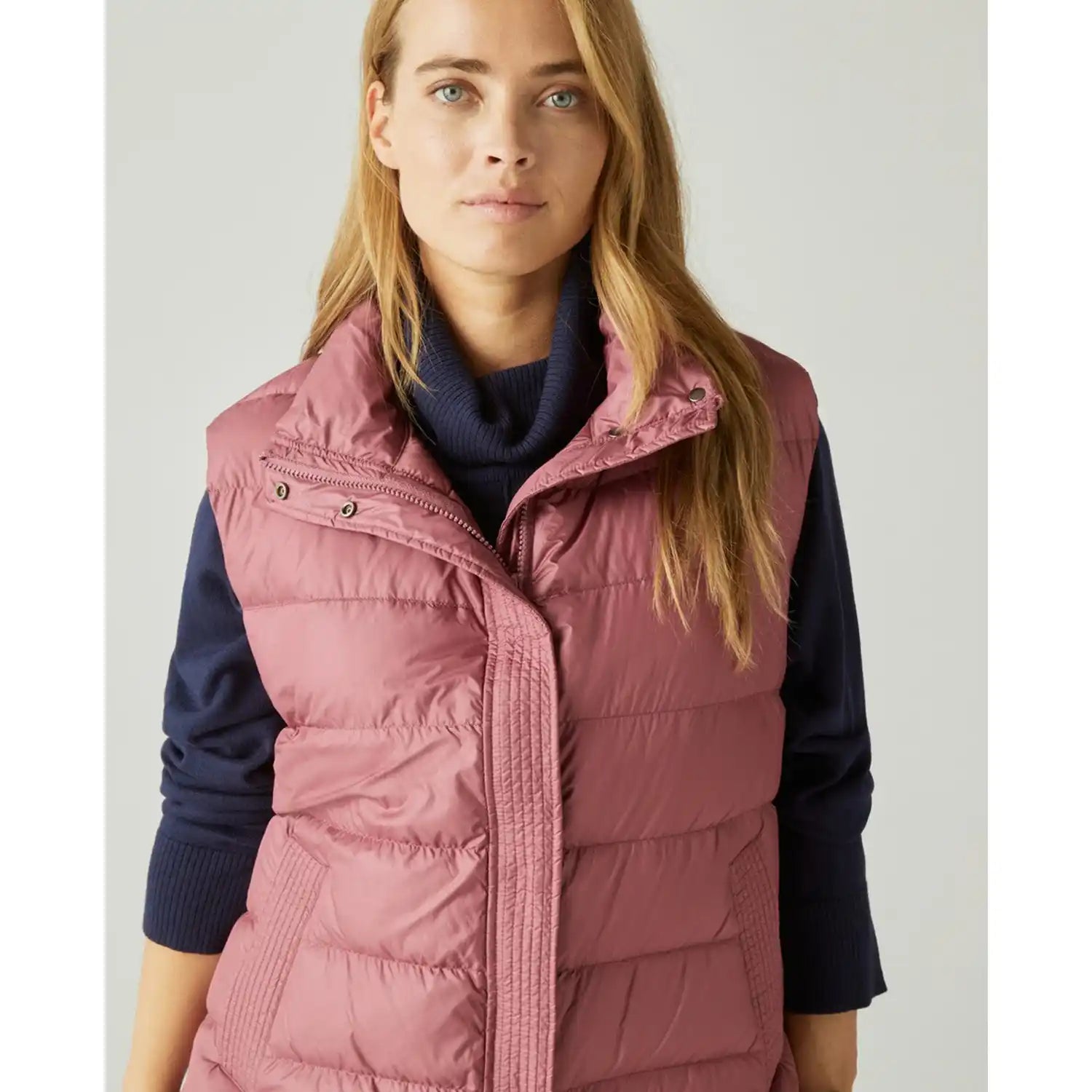 Couchel Ultralight Feather Vest - Pink 1 Shaws Department Stores