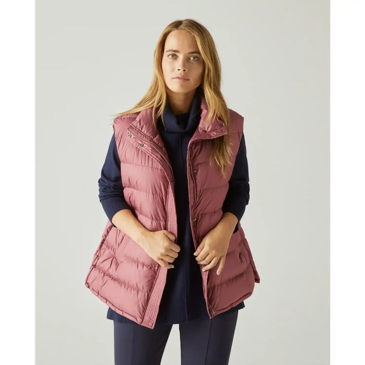 Ultralight Feather Vest - Pink