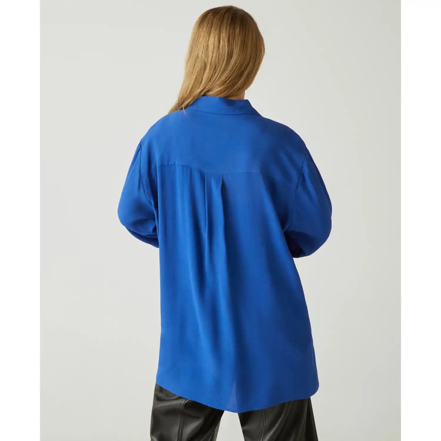 Couchel Plain Shirt - Blue Ink 3 Shaws Department Stores