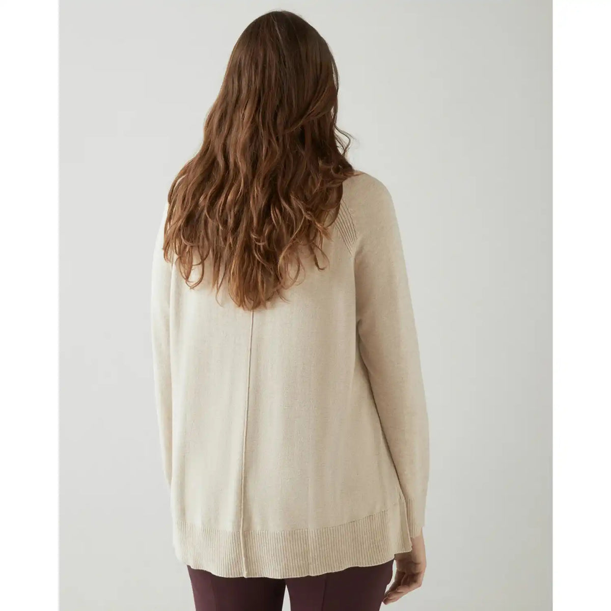 Knitted Sweater - Beige