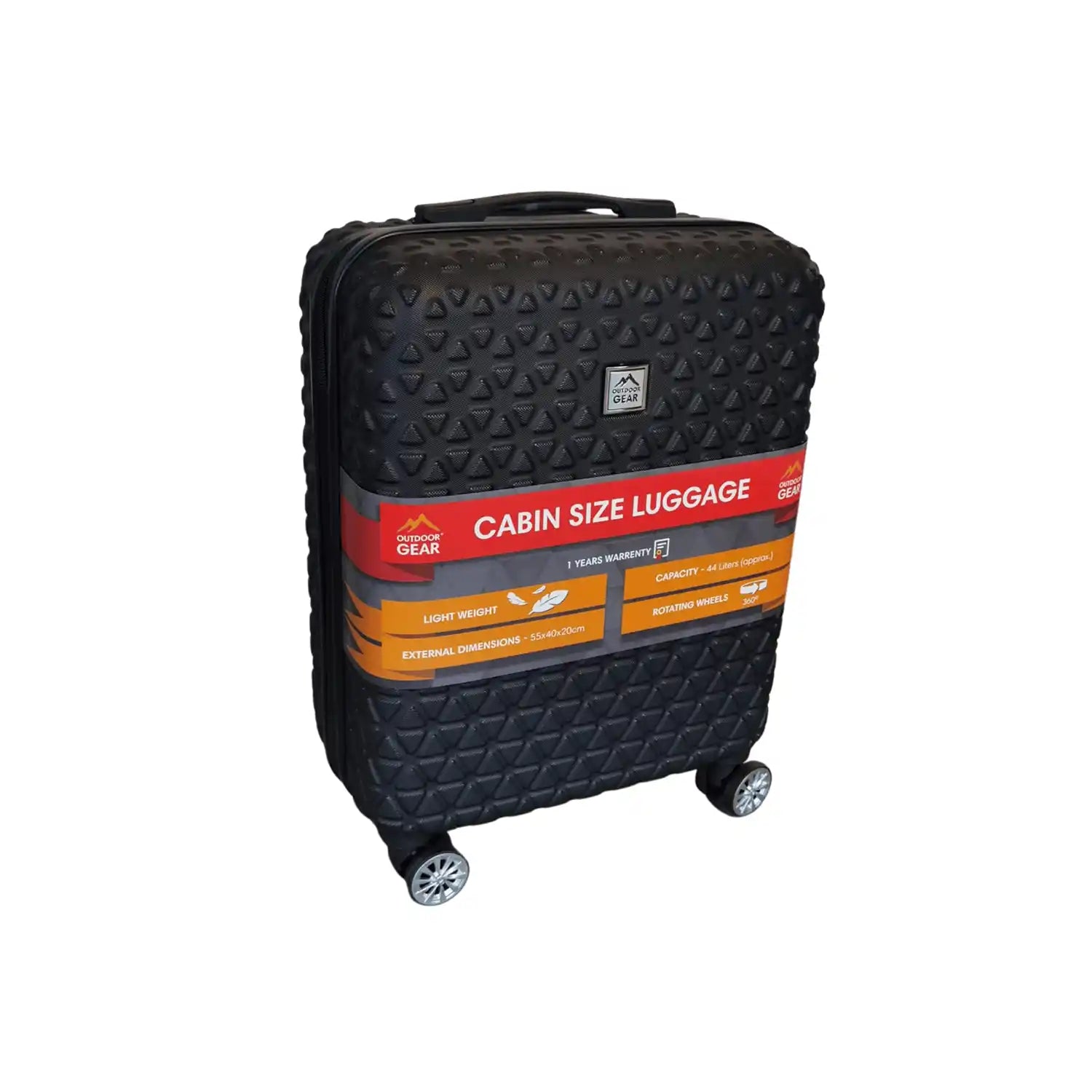 Outdoor Gear Hard Shell Cabin Case - Black 1 Shaws Department Stores