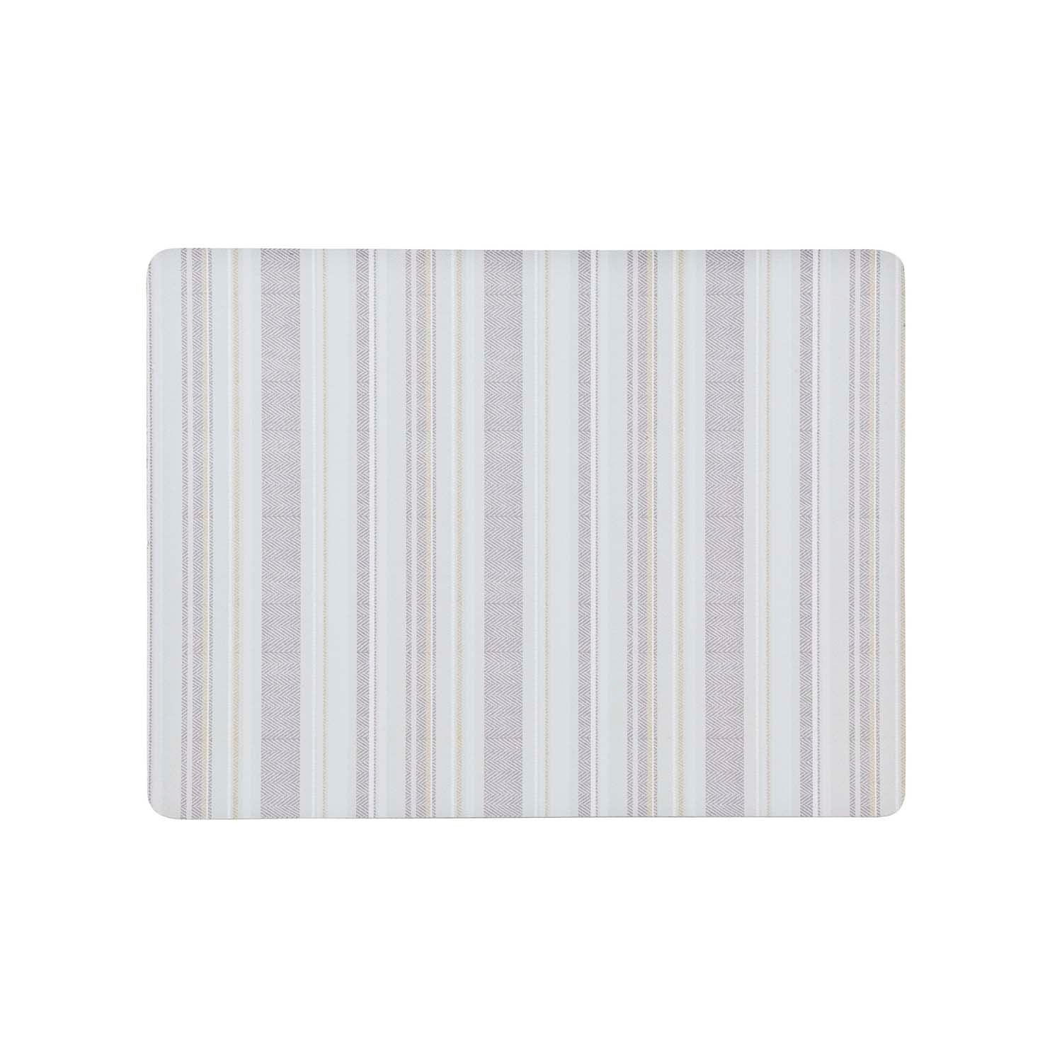 Denby Placemats - Cream Stripe - Set of 6 1 Shaws Department Stores