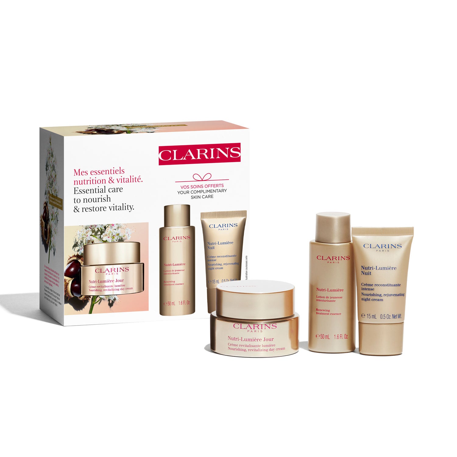 Clarins Nutri Lumiere Value Pack 1 Shaws Department Stores
