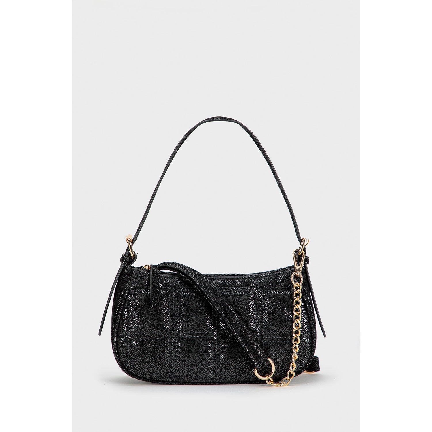 Punt Roma Shoulder Bag - Black 1 Shaws Department Stores