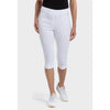 Cropped Trousers - White