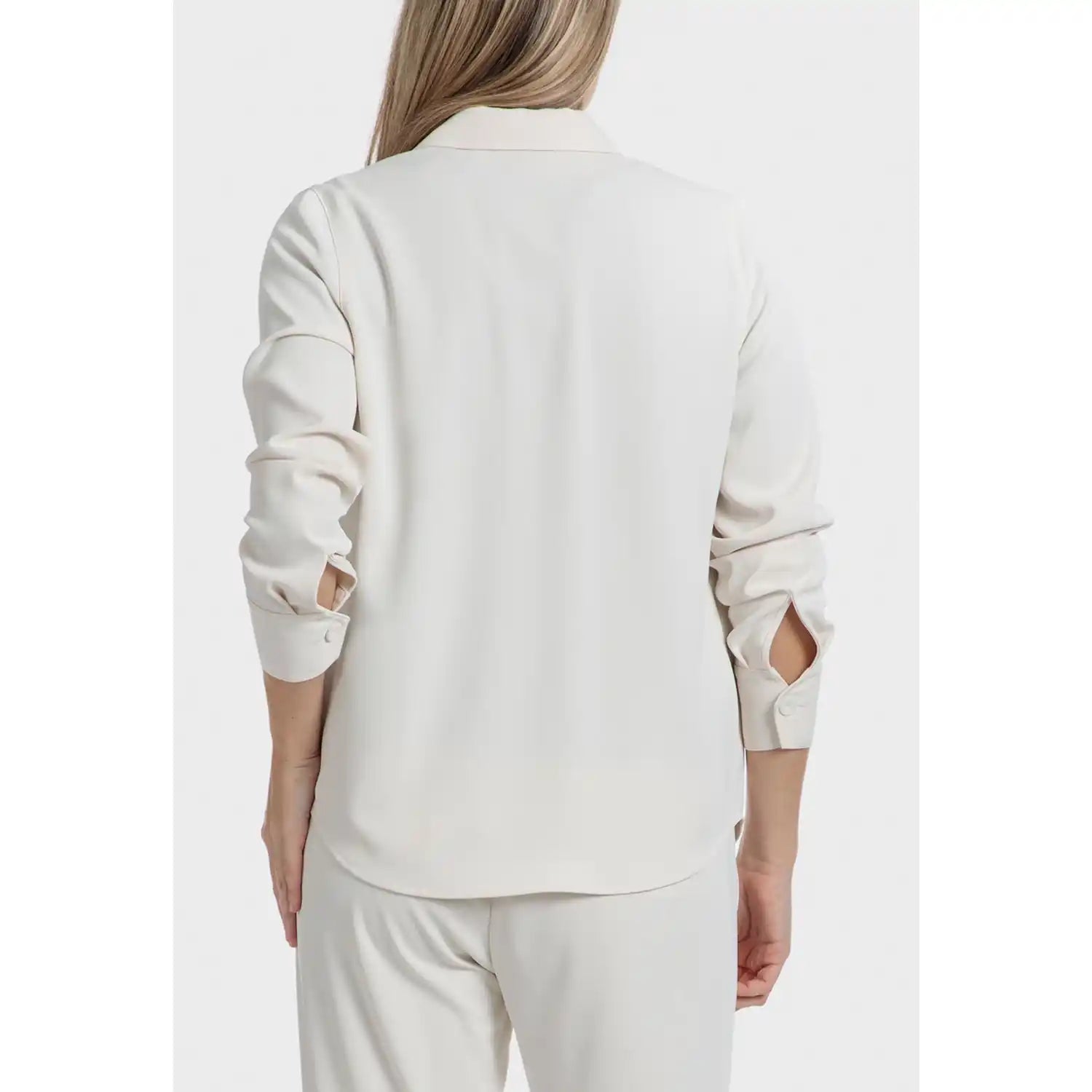 Punt Roma Overshirt - White 2 Shaws Department Stores