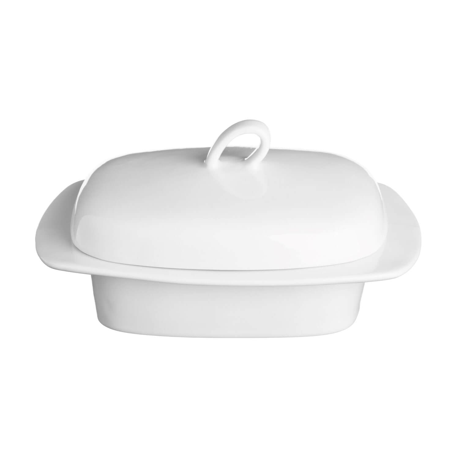 Price &amp; Kensington Simplicity Butter Dish with Lid 1 Shaws Department Stores