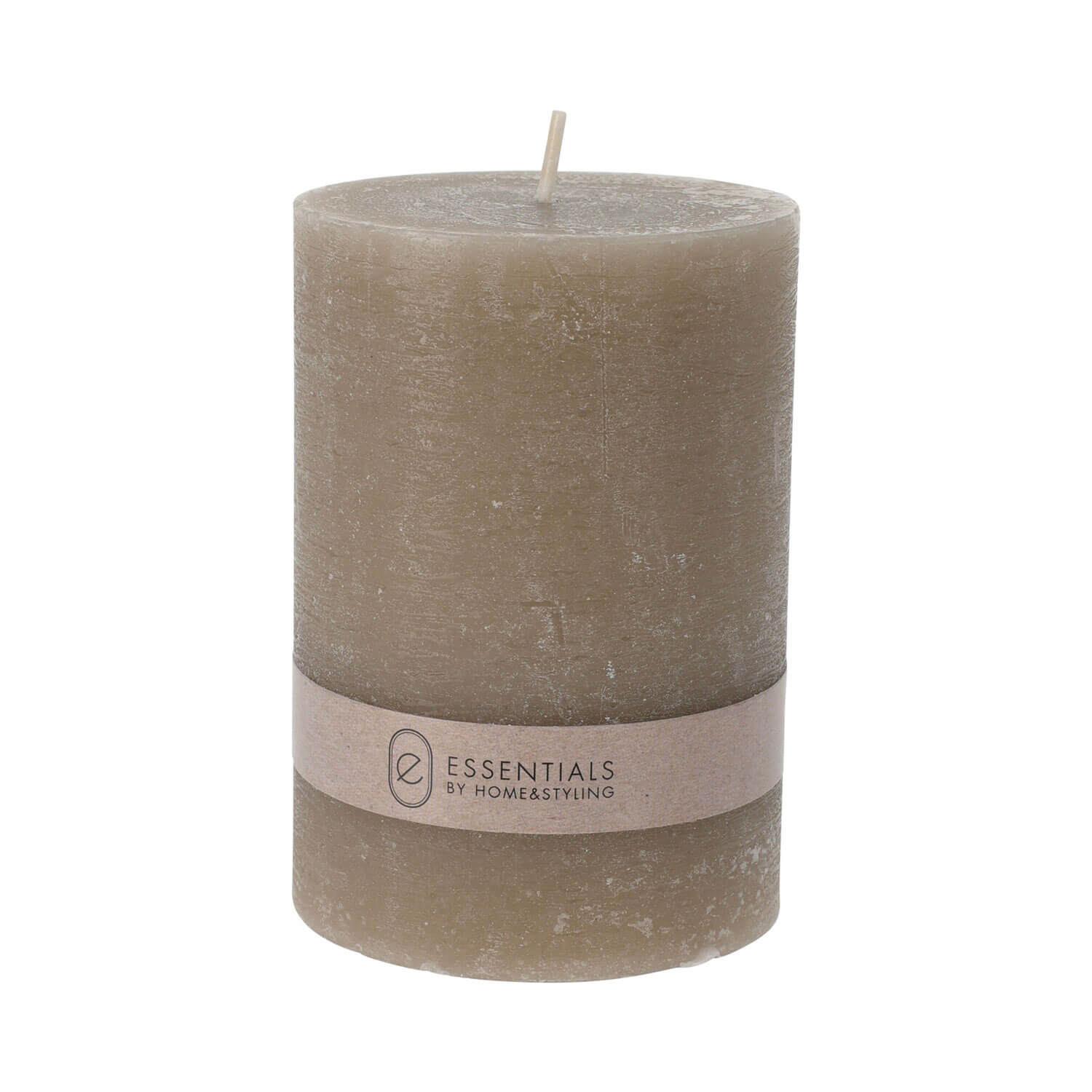 The Home Collection Pillar Candle - Neutral 1 Shaws Department Stores