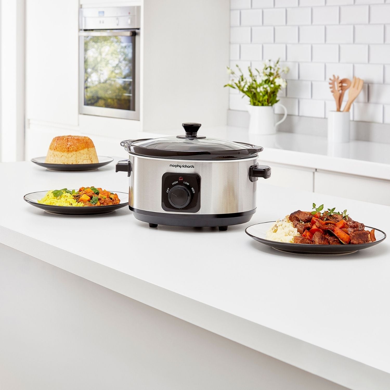 Morphy Richards Slow Cooker - 3.5L 2 Shaws Department Stores
