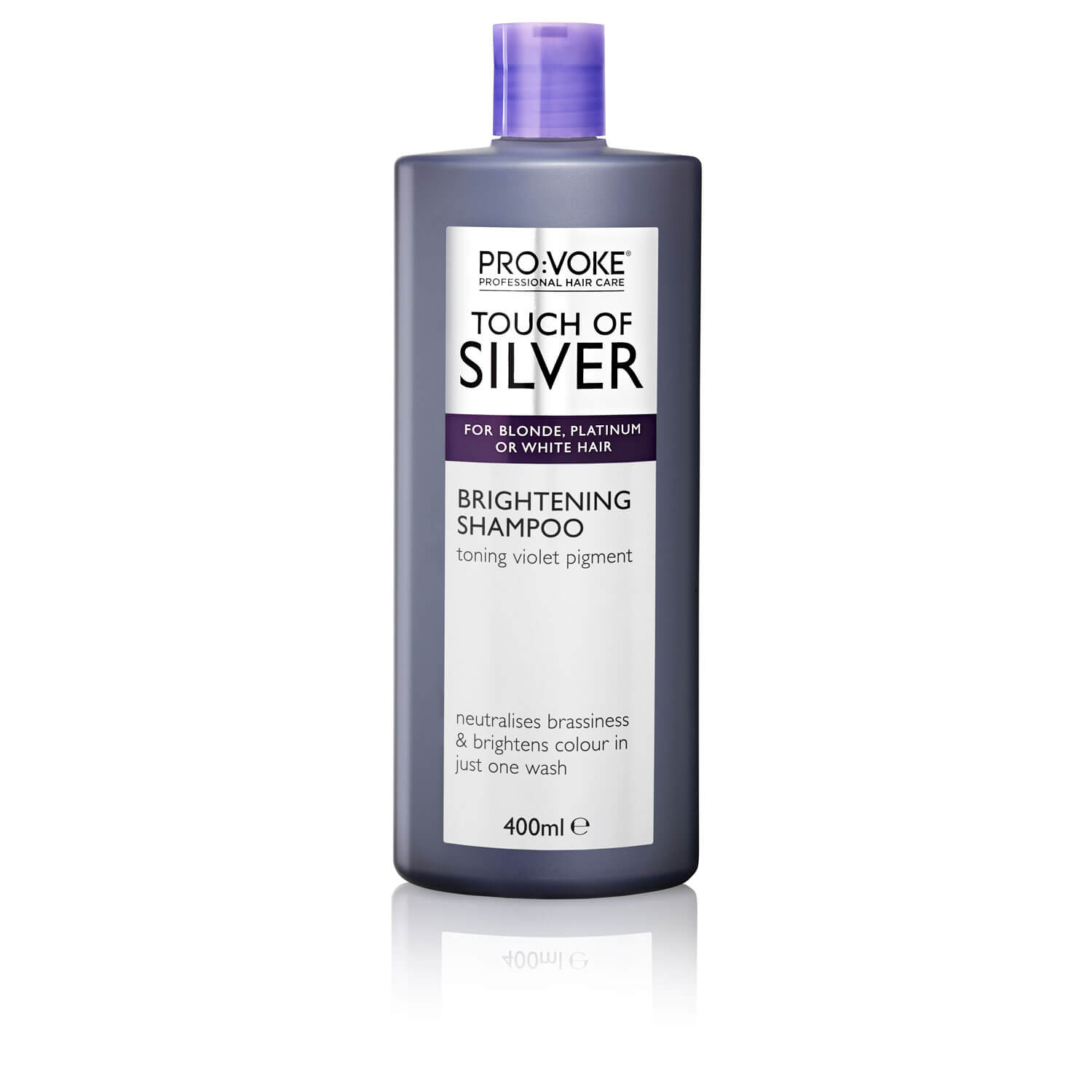 Provoke Touch of Silver Brightening Shampoo 400ml 1 Shaws Department Stores