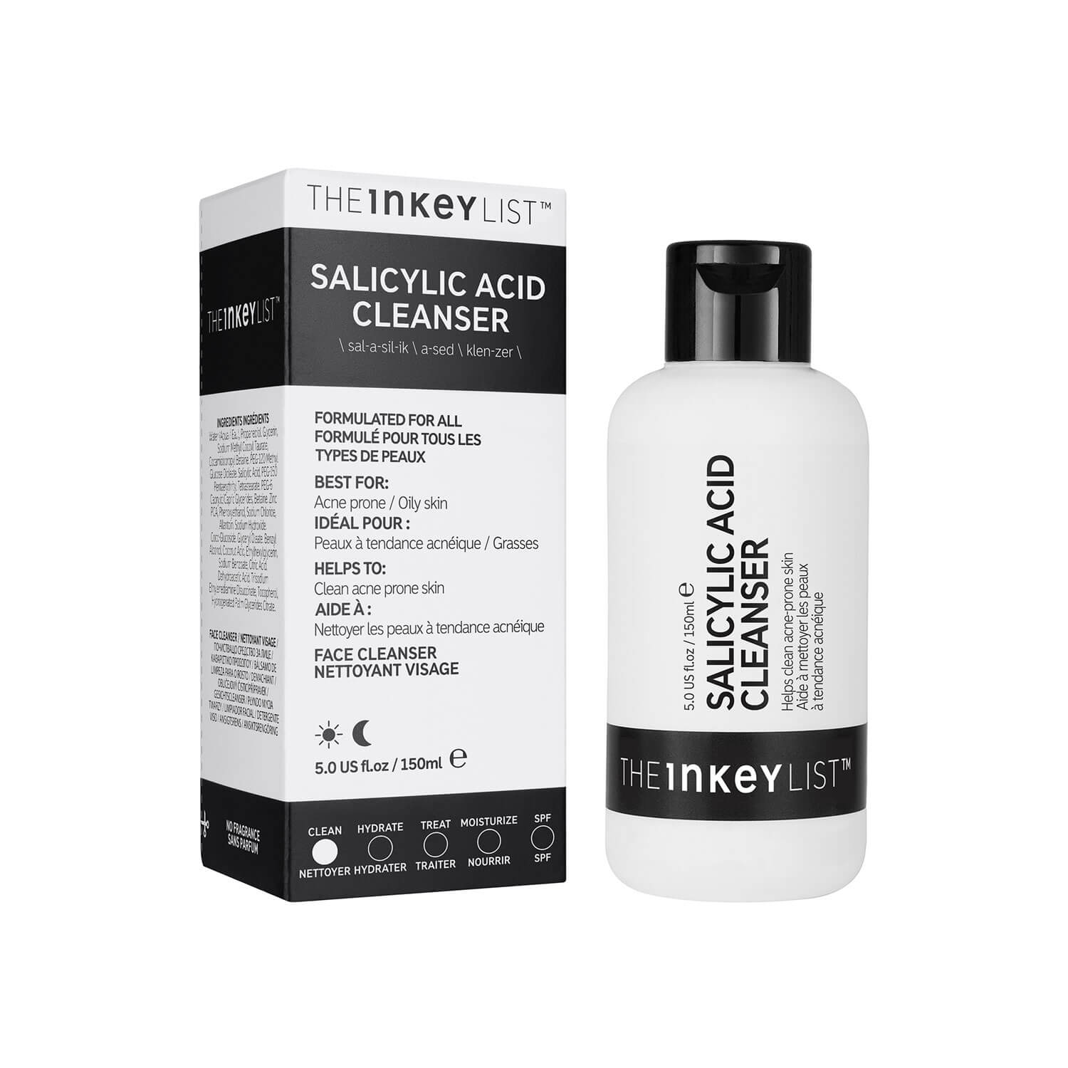 The Inkey List Salicylic Acid Cleanser 150ml 2 Shaws Department Stores