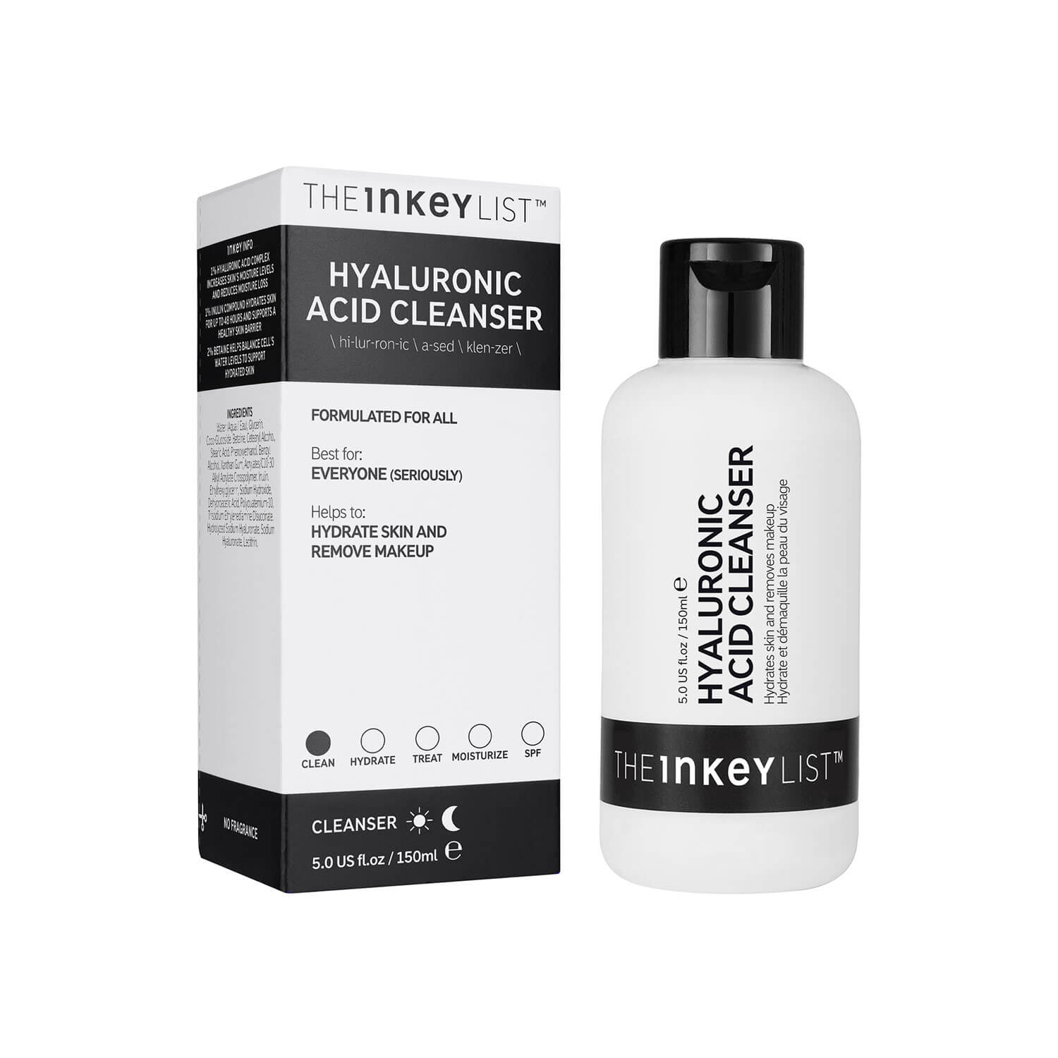 The Inkey List Hyaluronic Acid Cleanser 150ml 1 Shaws Department Stores