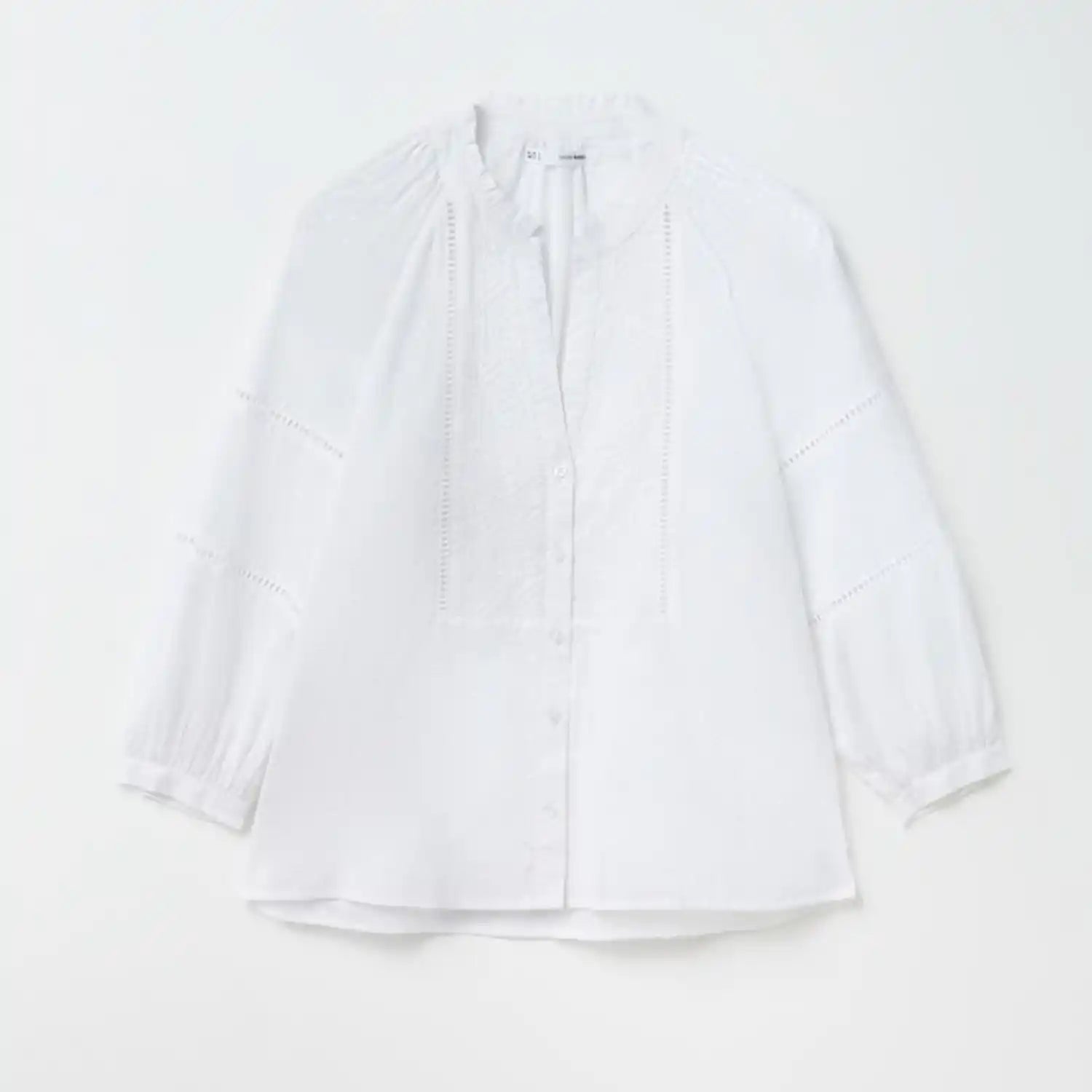Embroidered blouse - White
