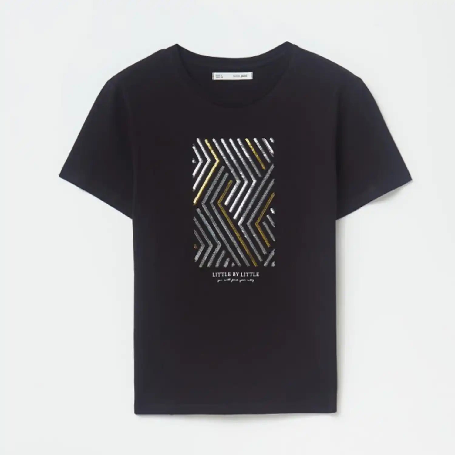 Sequined graphic T-shirt