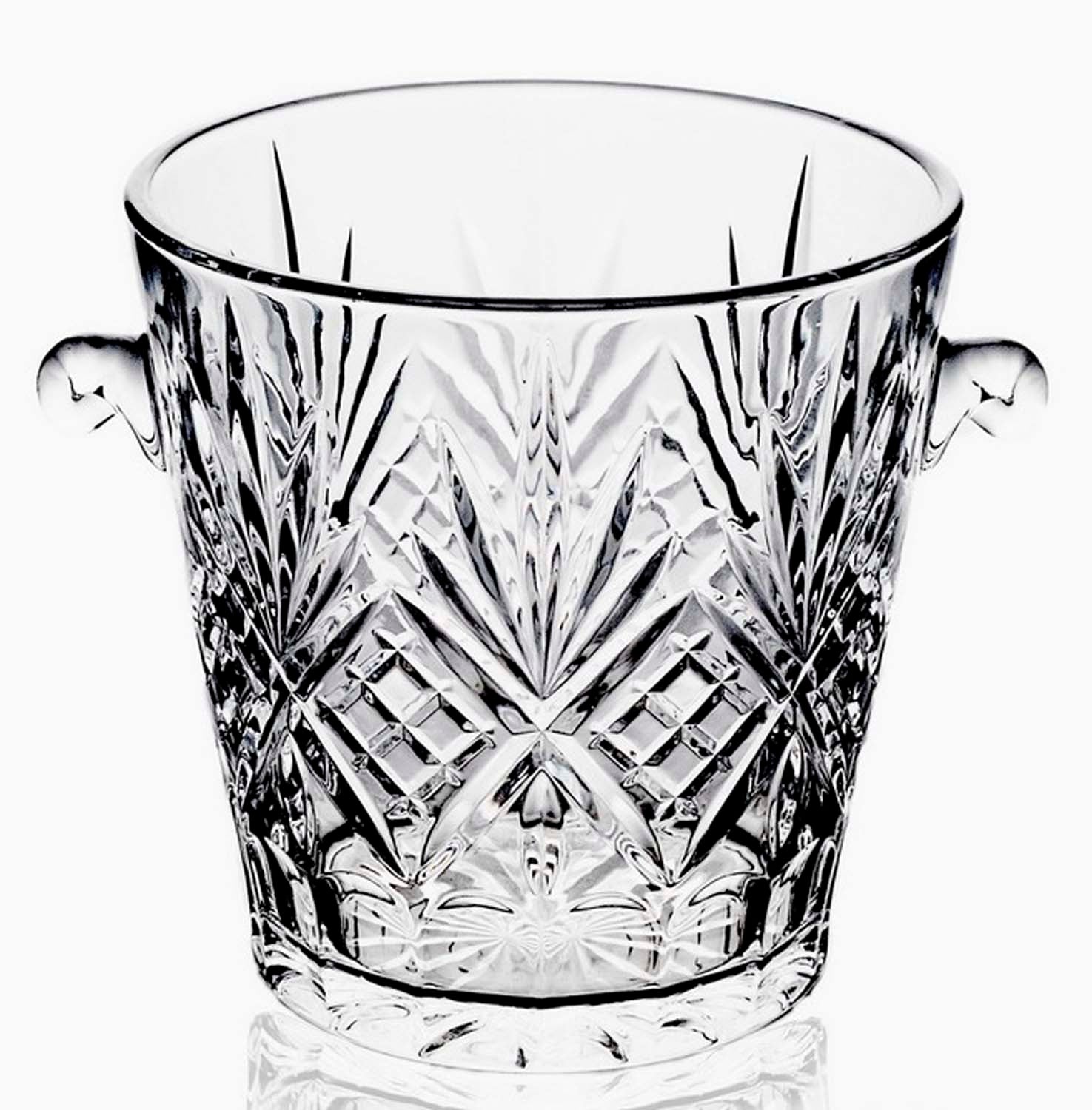 Killarney Crystal Trinity Ice Bucket 1 Shaws Department Stores