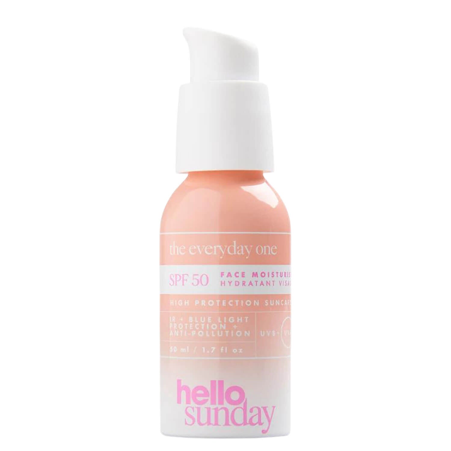Hello Sunday The Everyday One Face Moisturiser SPF50 1 Shaws Department Stores