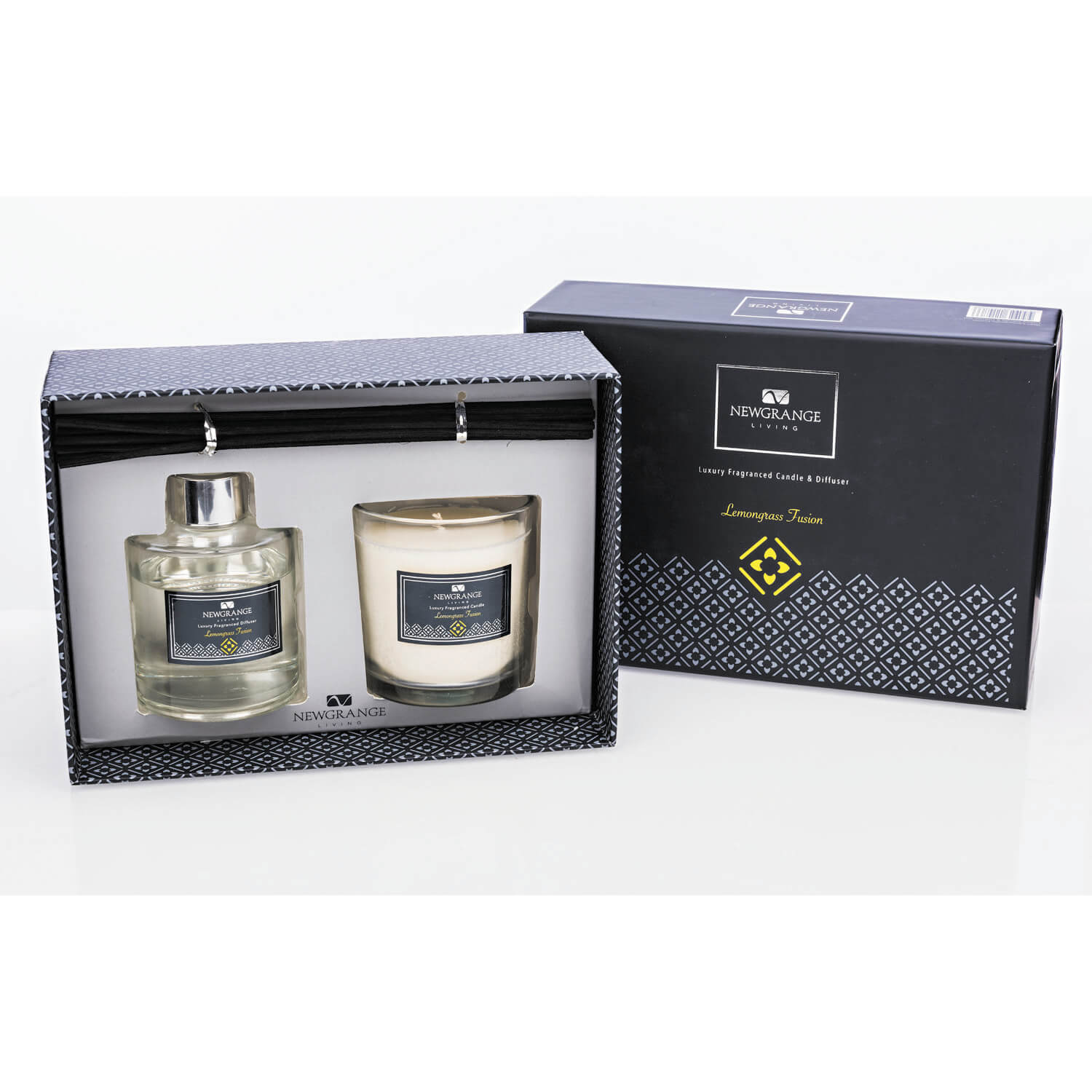 Newgrange Living Lemongrass Candle &amp; Diffuser Set 1 Shaws Department Stores