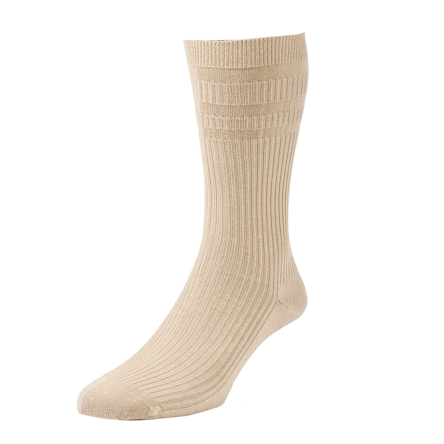Hj Hall Softop Cotton Rich Diabetic Socks - Oatmeal 1 Shaws Department Stores