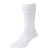 Softop Cotton Rich Diabetic Socks- White