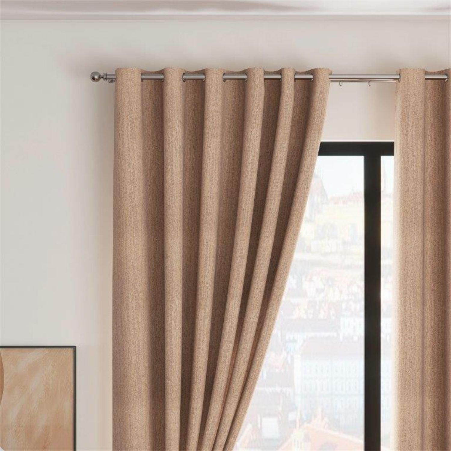 The Home Anton Curtains - Gold 2 Shaws Department Stores