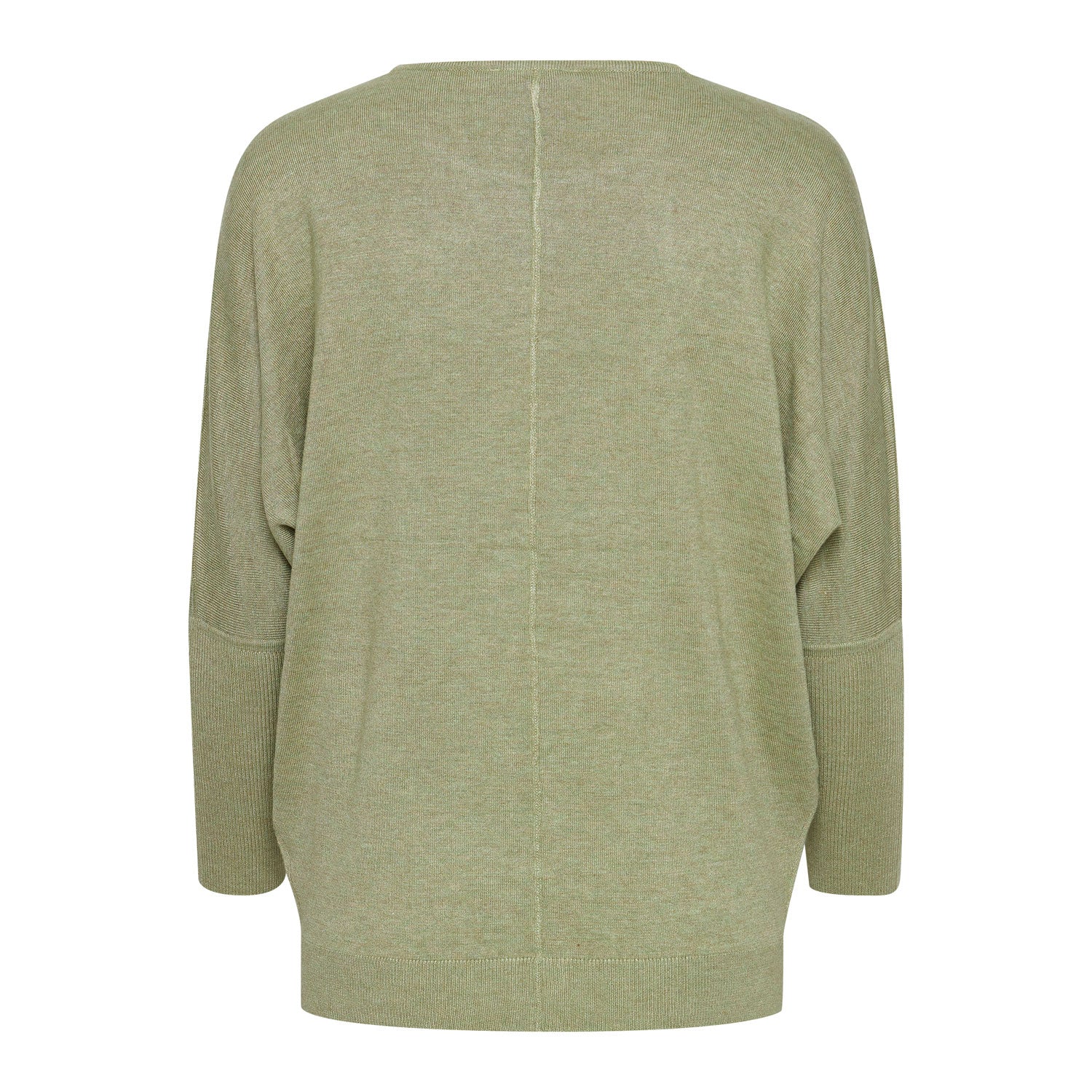 B.young Pimba Batwing Jumper - Sage Green 2 Shaws Department Stores