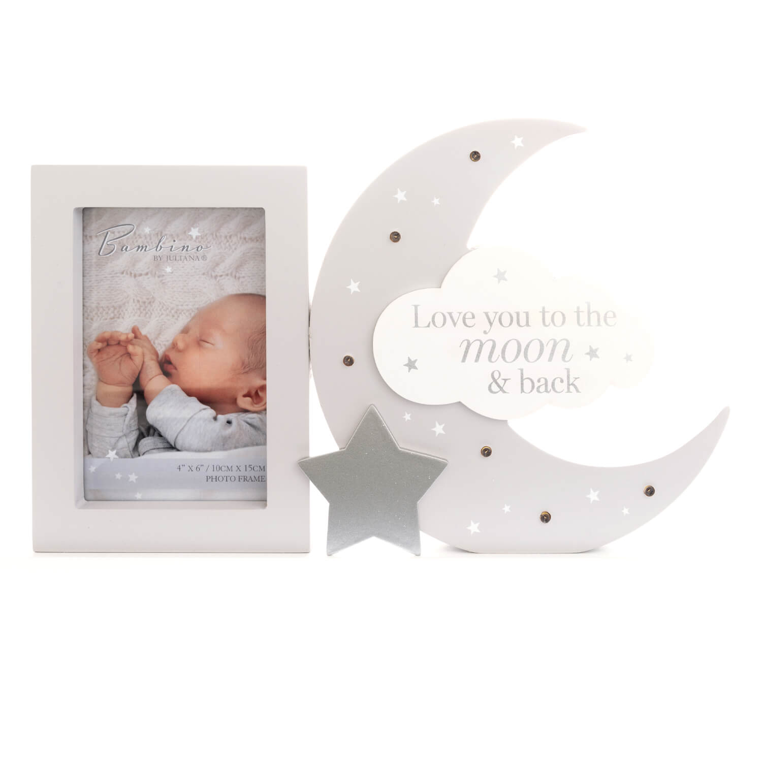 Bambino Love You To The Moon Light Up Photo Frame 1 Shaws Department Stores