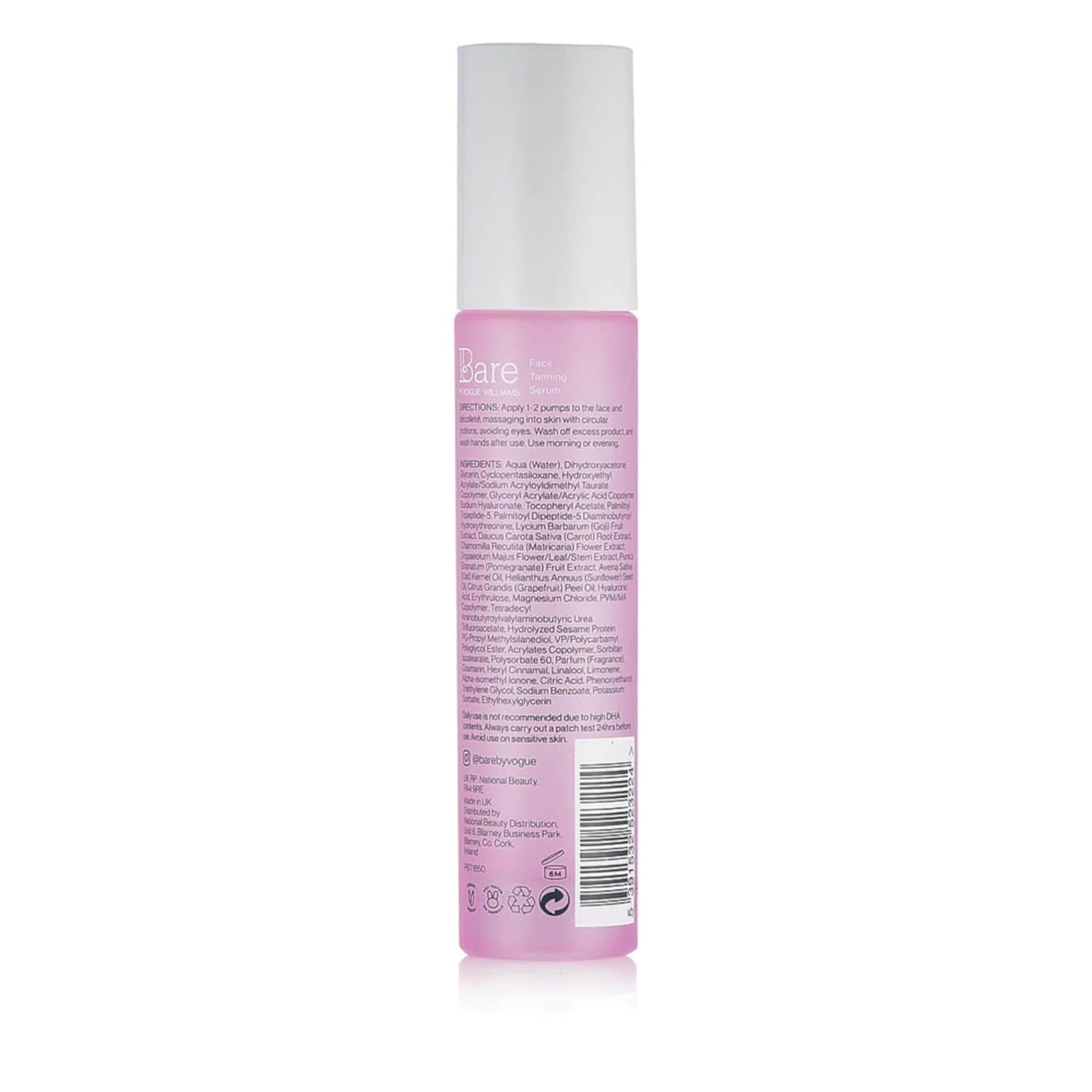 Bare By Vogue Face Tanning Serum 30ml - Medium 2 Shaws Department Stores