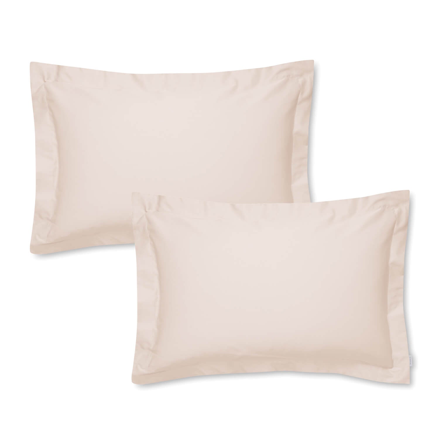 Bianca 400 Thread Count Cotton Sateen Oxford Pillowcase Pair - Oyster 1 Shaws Department Stores
