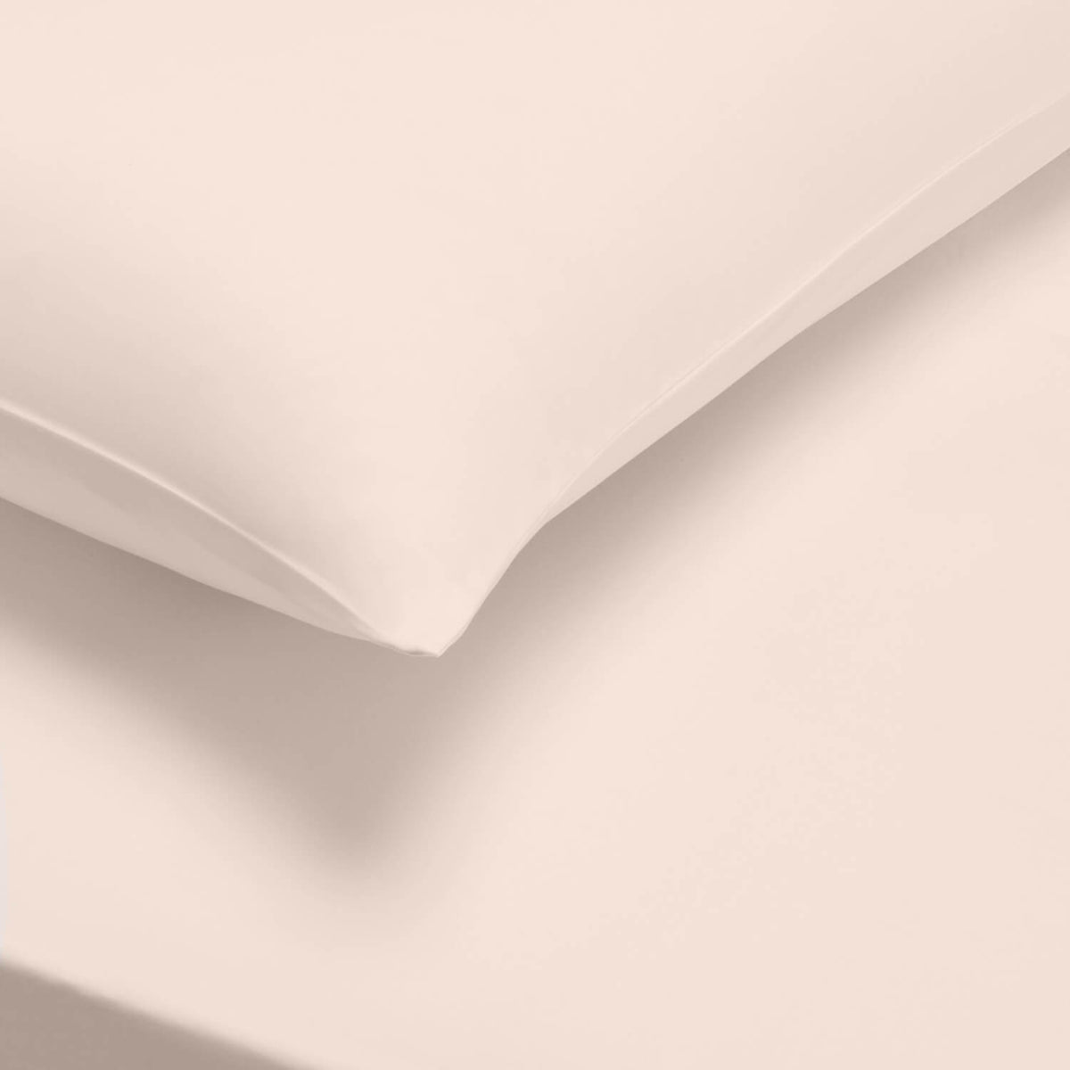 400 Thread Count Cotton Sateen Standard Pillowcase Pair - Oyster