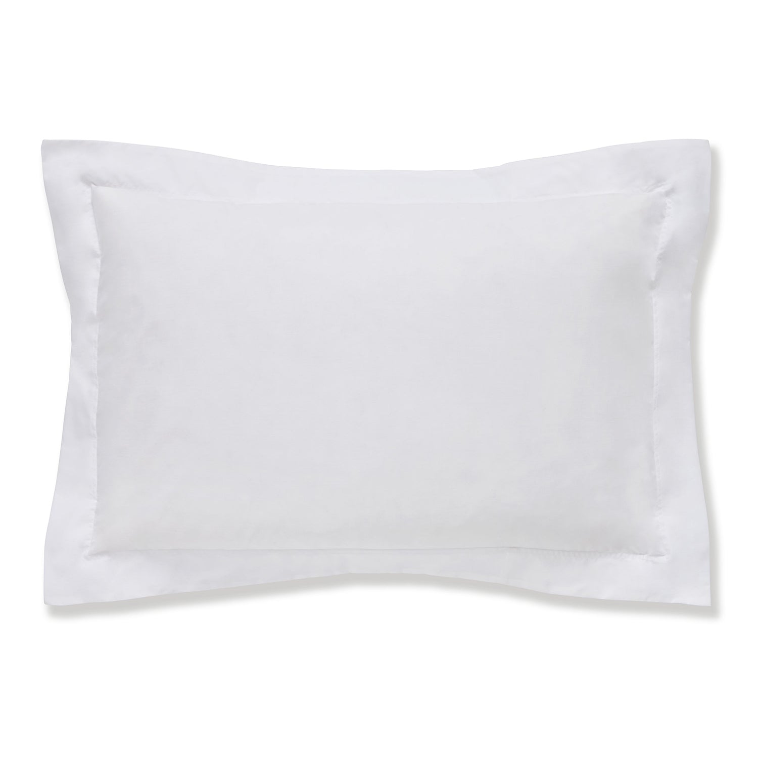 Bianca Fine Linens Oxford Pillowcase - White 1 Shaws Department Stores