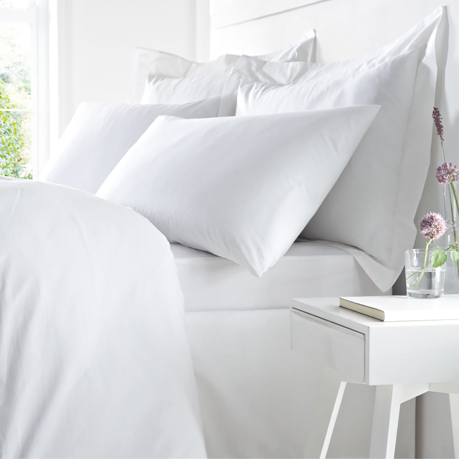 Bianca Fine Linens Oxford Pillowcase - White 2 Shaws Department Stores