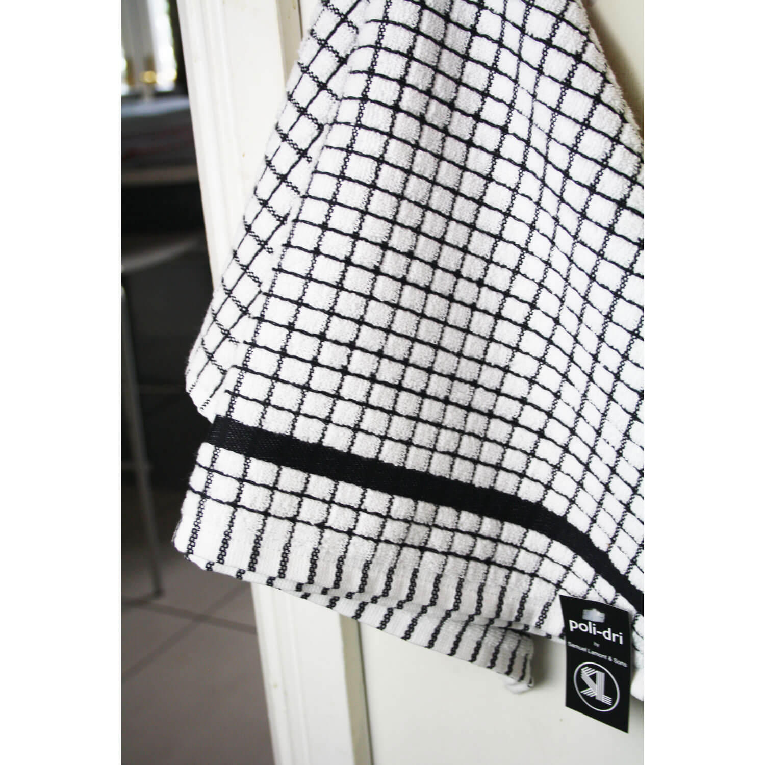 Polidri Tea Towel - Black 1 Shaws Department Stores