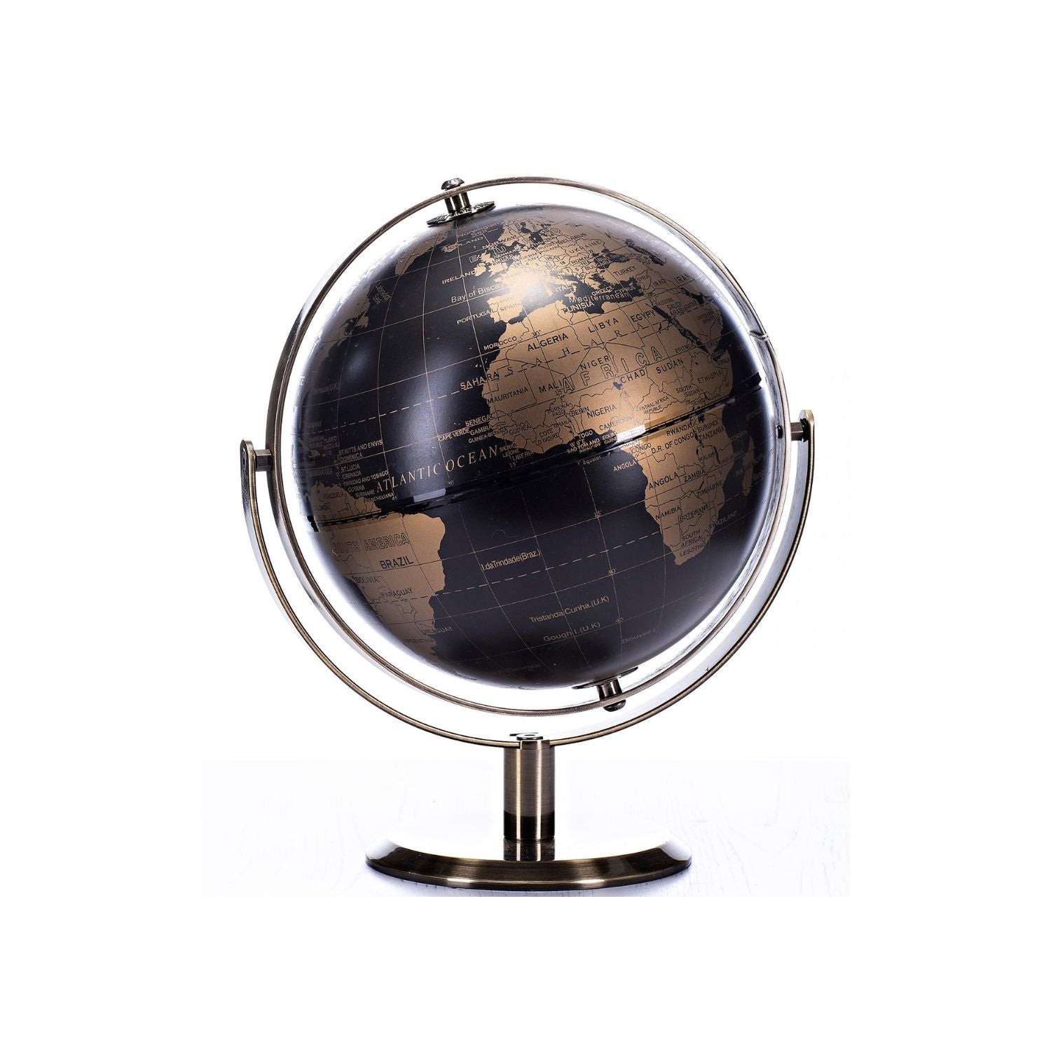 The Grange 20cm Globe - Black &amp; Gold 1 Shaws Department Stores