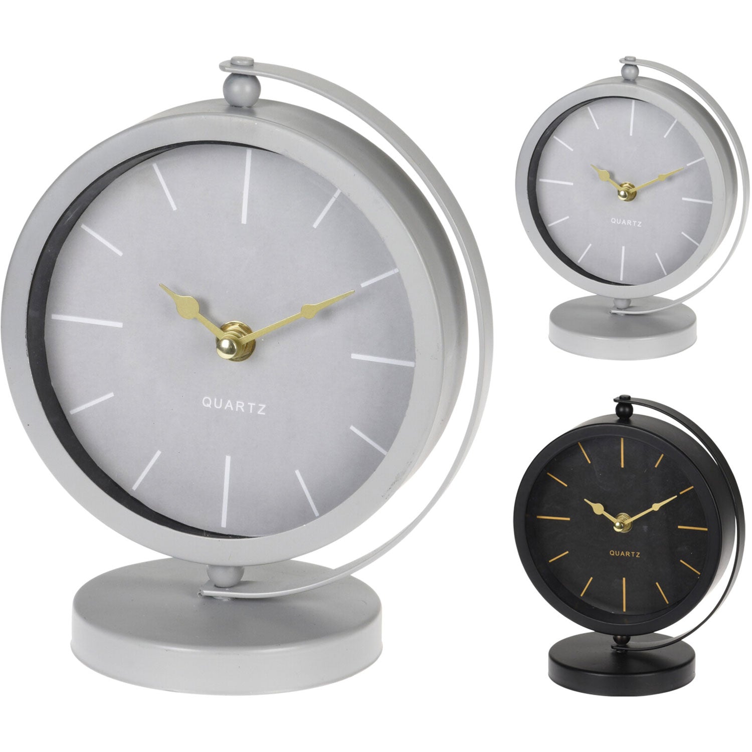 The Home Table Clock Metal 1 Shaws Department Stores