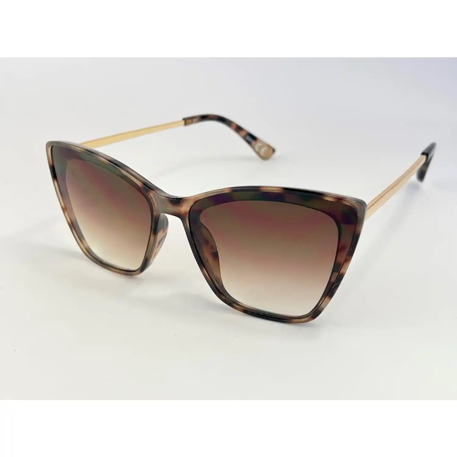 Charles Galliano Tort &amp; Black Catseye with Gold Frame 1 Shaws Department Stores